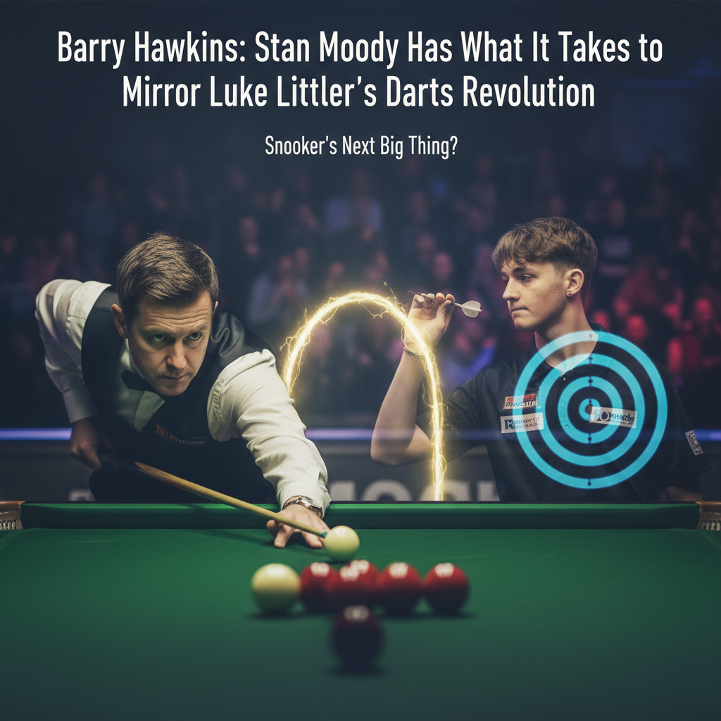 Barry Hawkins: Stan Moody Has What It Takes to Mirror Luke Littler's Darts Revolution