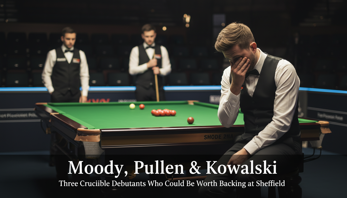 Moody, Pullen & Kowalski: Three Crucible Debutants Who Could Be Worth Backing at Sheffield