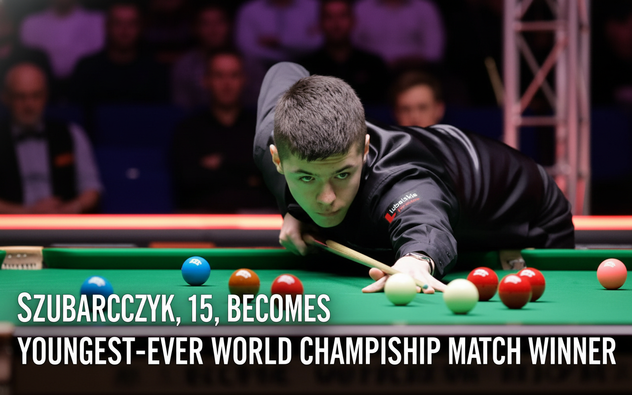 Szubarczyk, 15, Becomes Youngest-Ever World Championship Match Winner