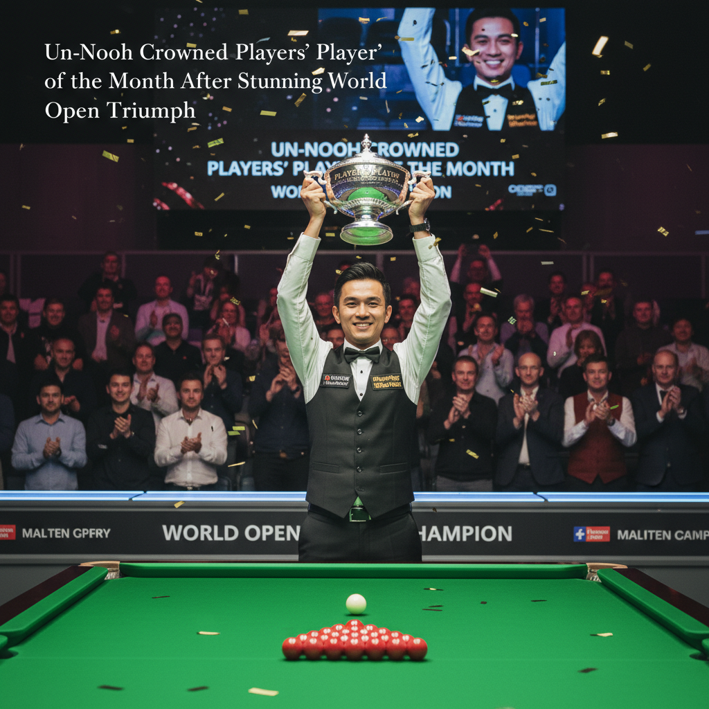Un-Nooh Crowned Players' Player of the Month After Stunning World Open Triumph